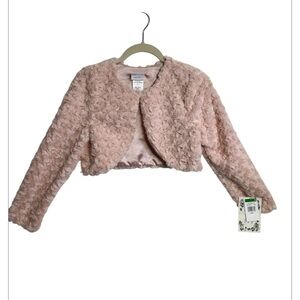 IRIS & IVY Faux Fur Dress Cardigan GIRLS, Size‎ LARGE